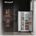 Холодильник Weissgauff WSBS 500 Inverter NoFrost Black 2-хкамерн. черный стекло инвертер
