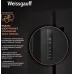 Холодильник Weissgauff WSBS 500 Inverter NoFrost Black 2-хкамерн. черный стекло инвертер