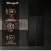 Холодильник Weissgauff WSBS 500 Inverter NoFrost Black 2-хкамерн. черный стекло инвертер