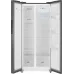 Холодильник Weissgauff WSBS 500 Inverter NoFrost Dark Grey 2-хкамерн. серый стекло инвертер