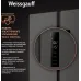 Холодильник Weissgauff WSBS 500 Inverter NoFrost Dark Grey 2-хкамерн. серый стекло инвертер