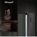 Холодильник Weissgauff WSBS 500 Inverter NoFrost Dark Grey 2-хкамерн. серый стекло инвертер