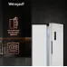 Холодильник Weissgauff WSBS 500 2-хкамерн. белый стекло инвертер