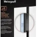 Холодильник Weissgauff WSBS 500 2-хкамерн. белый стекло инвертер