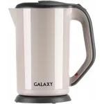 Чайник электрический Galaxy Line GL 0330 1.7л. 2000Вт бежевый корпус: нерж.сталь/пластик (7010103305)