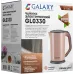 Чайник электрический Galaxy Line GL 0330 1.7л. 2000Вт розовый корпус: нерж.сталь/пластик (7010103303)