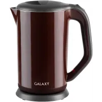 Чайник электрический Galaxy Line GL 0318 1.7л. 2000Вт коричневый/черный корпус: пластик/металл (7010103189)