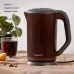 Чайник электрический Galaxy Line GL 0318 1.7л. 2000Вт коричневый/черный корпус: пластик/металл (7010103189)