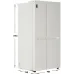 Холодильник LG GC-B257KEHW 2-хкамерн. бежевый инвертер