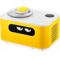 Мороженица Kitfort КТ-1829-1 110Вт 1200мл. желтый/белый