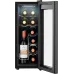 Винный шкаф Weissgauff WWC-12 Bottle 1-нокамерн. черный