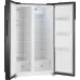 Холодильник Weissgauff WSBS 500 Inverter NoFrost 2-хкамерн. черный стекло инвертер