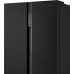Холодильник Weissgauff WSBS 500 Inverter NoFrost 2-хкамерн. черный стекло инвертер
