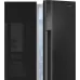 Холодильник Weissgauff WSBS 500 Inverter NoFrost 2-хкамерн. черный стекло инвертер