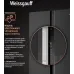 Холодильник Weissgauff WSBS 500 Inverter NoFrost 2-хкамерн. черный стекло инвертер