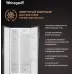 Холодильник Weissgauff WSBS 500 Inverter NoFrost 2-хкамерн. черный стекло инвертер