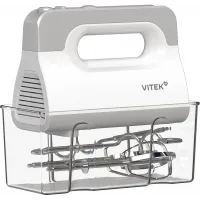 Миксер ручной Vitek VT-HM5001 800Вт белый/серебристый