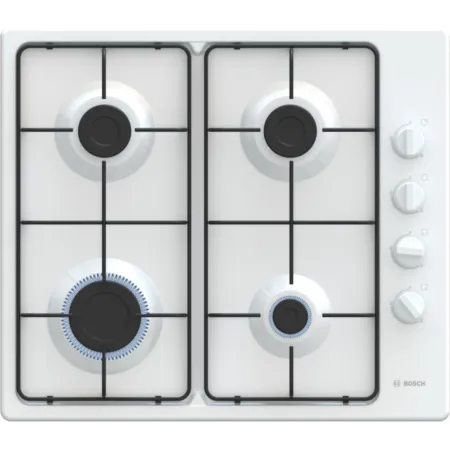 Газовая варочная поверхность Bosch PBP6C2K80O белый Газовая варочная поверхность Bosch PBP6C2K80O белый