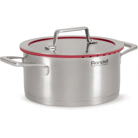 Кастрюля Rondell Verter RDS-2029 2.6л. d=20см (с крышкой) стальной