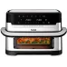 Аэрогриль Tefal Dual Easy Fry Flex EY9228E0 2700Вт черный/серебристый