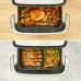 Аэрогриль Tefal Dual Easy Fry Flex EY9228E0 2700Вт черный/серебристый