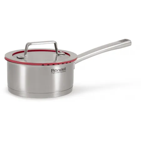 Ковш Rondell Verter RDS-2028 1.3л. d=16см (с крышкой) стальной Ковш Rondell Verter RDS-2028 1.3л. d=16см (с крышкой) стальной