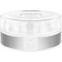 Йогуртница Kitfort КТ-6405 20Вт 7б. 180мл упр.:механич. серебристый/белый Йогуртница Kitfort КТ-6405 20Вт 7б. 180мл упр.:механич. серебристый/белый