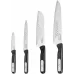 Набор ножей кухон. Rondell Bayoneta RD-2015 компл.:4предм. черный блистер