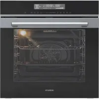 Духовой шкаф Электрический Hyundai HEO 6773 IX черный/нержавеющая сталь