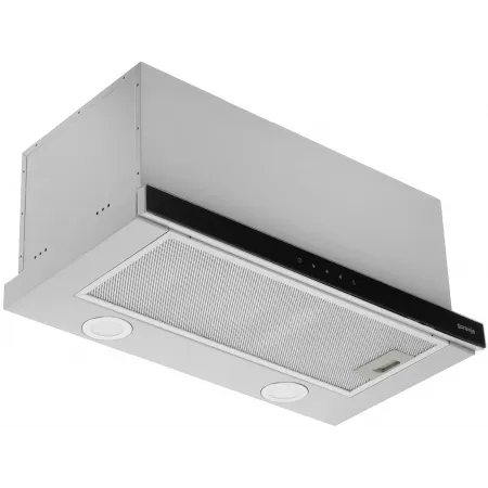 Вытяжка встраиваемая Gorenje TH60E8SGB серебристый управление: кнопочное (1 мотор)