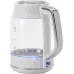 Чайник электрический Vitek VT-WK1059 1.7л. 2200Вт белый корпус: стекло/пластик