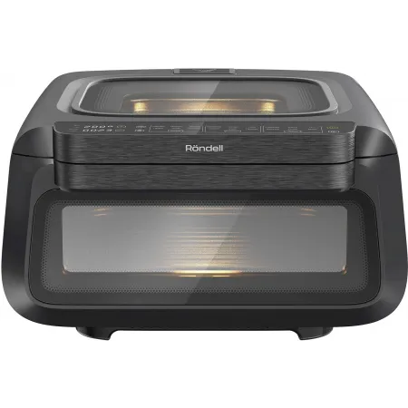 Аэрогриль Rondell RDE-AF111 2100Вт черный/серебристый