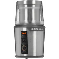 Кофемолка Редмонд RCG-M1607 280Вт сист.помол.:ротац.нож вместим.:90гр серебристый