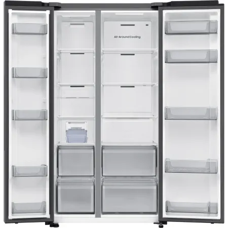 Холодильник Samsung RS70F65QETEO 2-хкамерн. серебристый инвертер