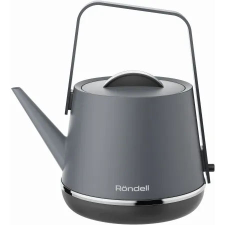 Чайник электрический Rondell RDE-WK813 0.8л. 1000Вт серый/черный корпус: металл