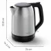 Чайник электрический Tefal KO5S0DE0 1.7л. 2400Вт серебристый/черный корпус: металл/пластик (7211419519)
