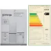 Холодильник Gorenje NRK6201ES4 2-хкамерн. серебристый Холодильник Gorenje NRK6201ES4 2-хкамерн. серебристый