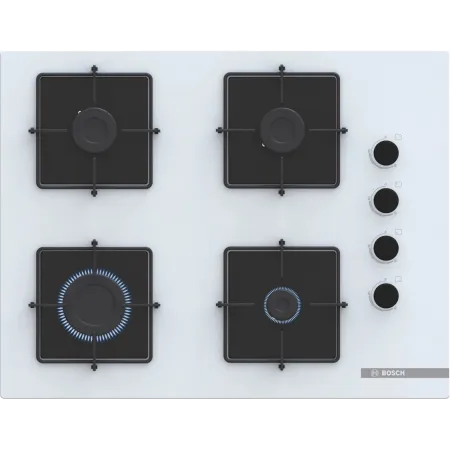 Газовая варочная поверхность Bosch POP7C2P30O белый