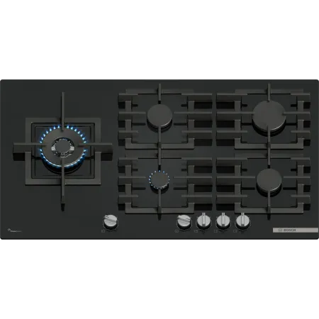 Газовая варочная поверхность Bosch PPM9A6I40 черный Газовая варочная поверхность Bosch PPM9A6I40 черный