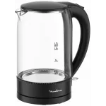 Чайник электрический Moulinex BY1S08F0 1.7л. 2200Вт черный/прозрачный корпус: стекло/пластик Чайник электрический Moulinex BY1S08F0 1.7л. 2200Вт черный/прозрачный корпус: стекло/пластик