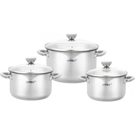 Набор кастрюль Vitek Вкус жизни VT-SS1226 6 предметов
