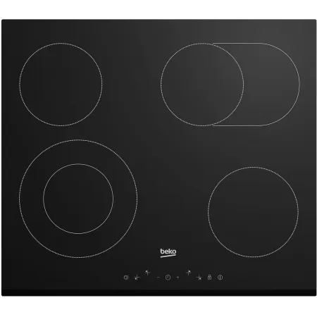 Варочная поверхность Beko BHC6440KBEB черный Варочная поверхность Beko BHC6440KBEB черный