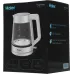 Чайник электрический Haier HK-500 1.7л. 2200Вт серый/белый корпус: стекло/пластик (TD0029955RU)