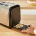 Тостер Tefal Express Metal TT5S1DE0 1200Вт серебристый/черный