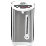 Термопот Supra TPS-5003 4л. 850Вт серебристый/белый