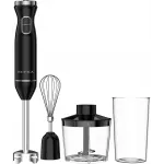 Блендер погружной Supra HBS-1012 700Вт черный/серебристый