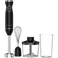 Блендер погружной Supra HBS-1012 700Вт черный/серебристый