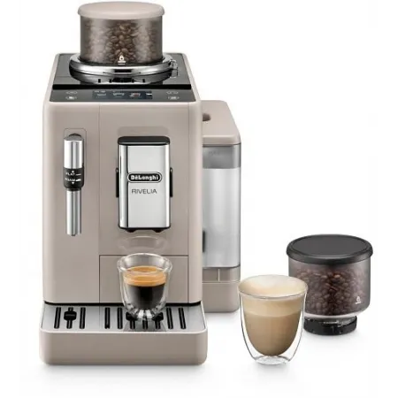 Кофемашина Delonghi Rivelia EXAM440.35.BG 1450Вт бежевый