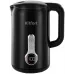Чайник электрический Kitfort КТ-6701 1.7л. 2200Вт черный корпус: нерж.сталь/пластик