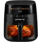 Аэрогриль Polaris PAF 6003W 6л 1800Вт черный (026984)